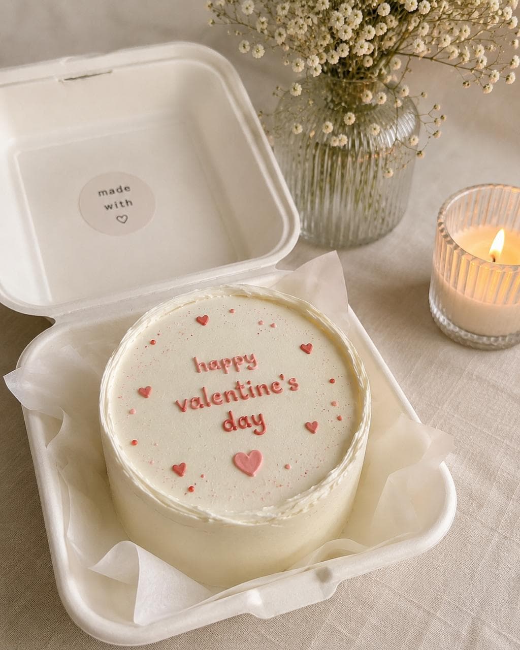 Bento Cake Valentinstag – happy valentine's day