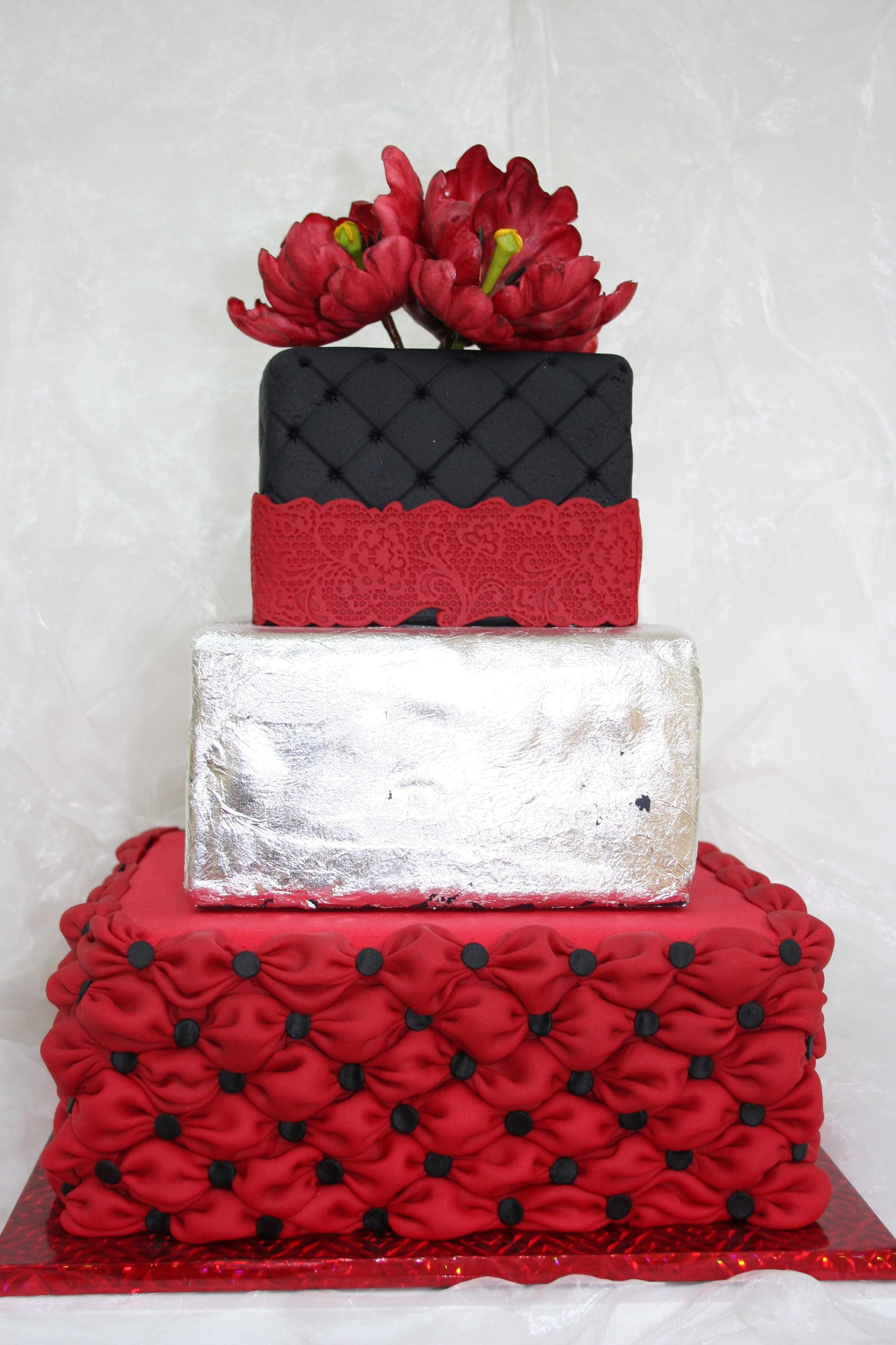Elegante mehrstöckige Torte bereit für Transport - Bavaria Cake Landshut